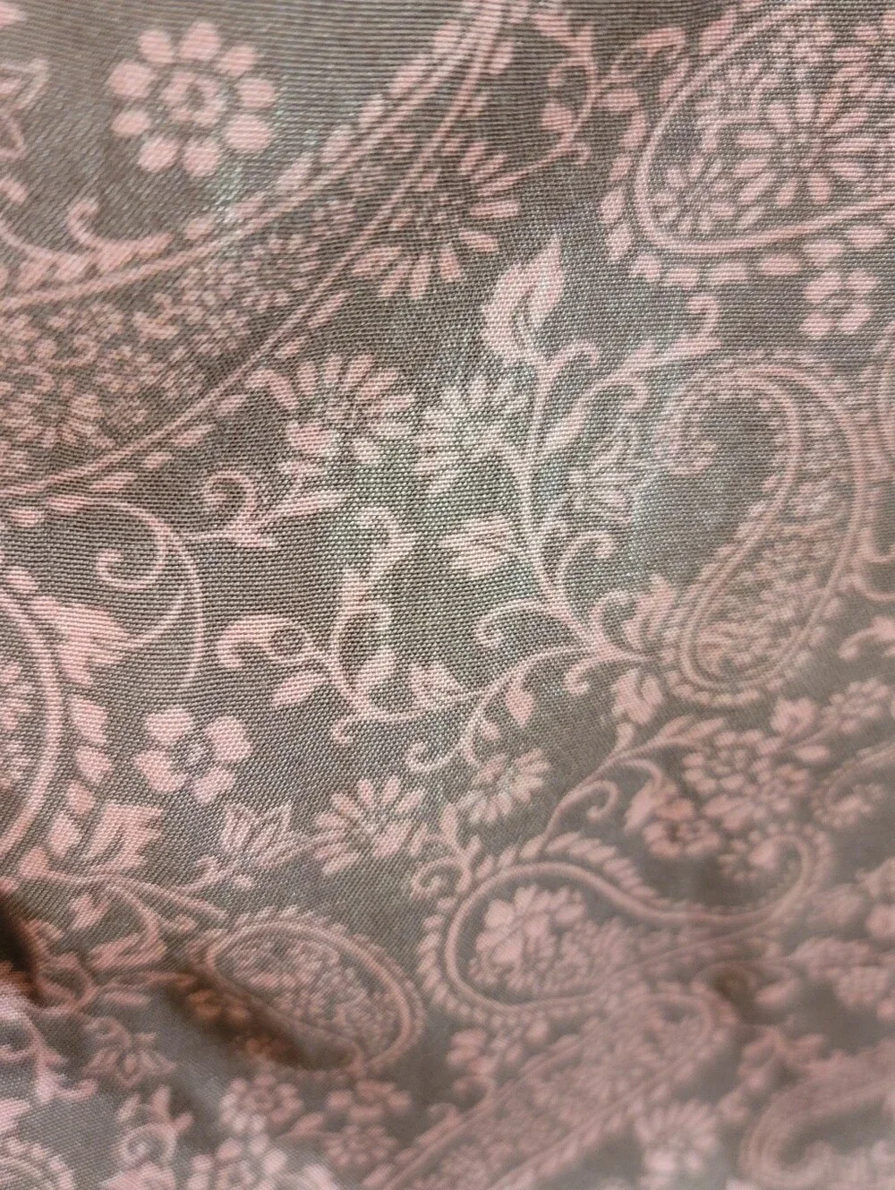 Free People Flora Pull On Bustle Trouser Paisley Ruched Leg L Paisley